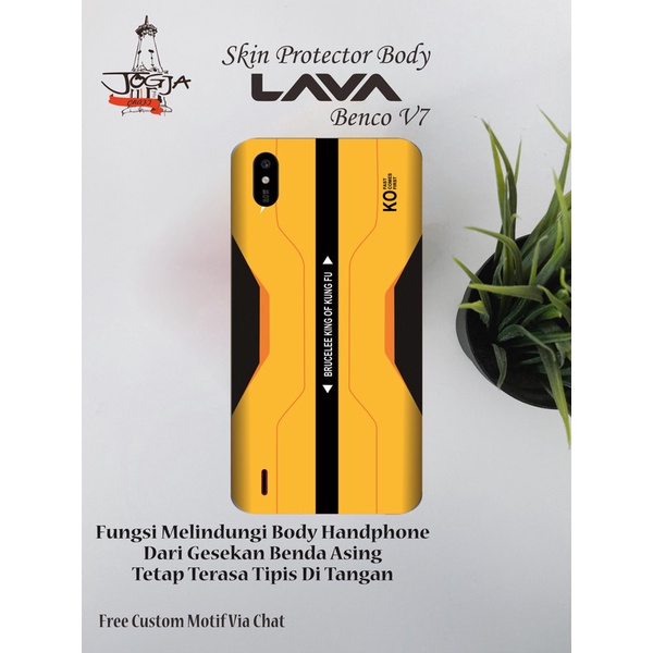 Dapat 2 PCS Garskin HP Lava Benco V7 Motif bruc - Free Custom Via Chat