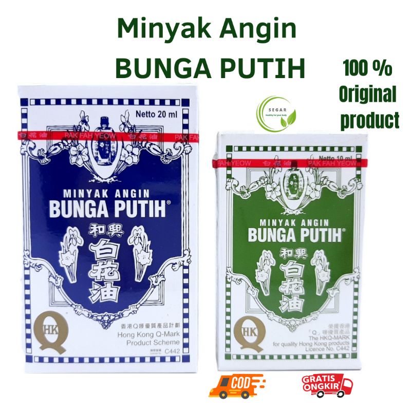Minyak Angin Bunga Putih