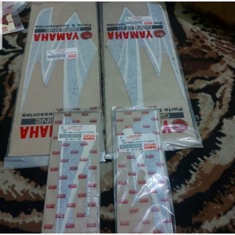 STRIPING RX KING 2003 BIRU STIKER STRIPPING RX KING BIRU ORI YAMAHA