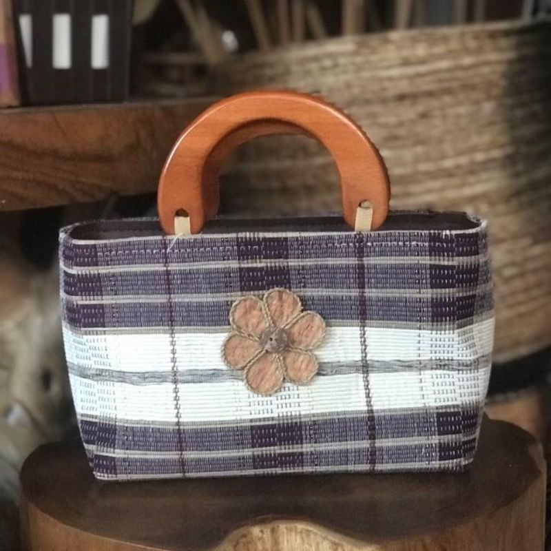 FREE BUBLEWRAP TAS KOTAK HANDEL KAYU MOTIF RANDOM-BATIK MURAH-BATIK WANITA-KAIN PERCA-DARI KAIN PERCA-KAIN PERCA MURAH