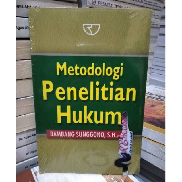 Metodologi Penelitian Hukum Bambang Sunggono Rajawali Shopee Indonesia