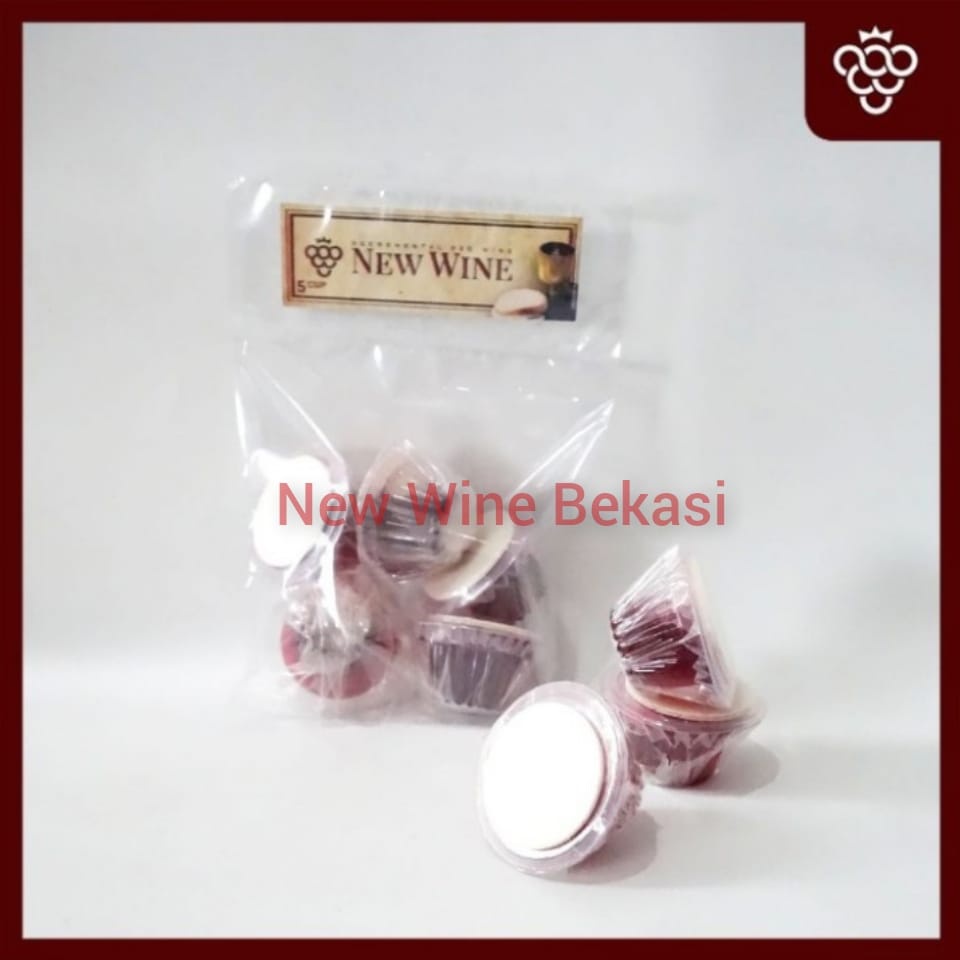 

Paket Anggur Perjamuan Kudus + Hosti Polos - isi 5