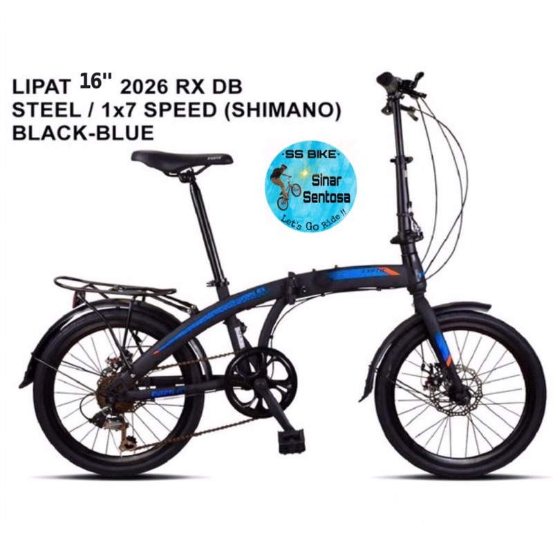 Sepeda Lipat Exotic 2026 RX Disc Brake 16"