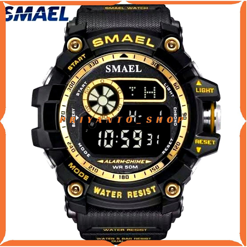 Tali Jam Tangan Smael 8010 SMAEL 8010 Original Oem Rubber Strap