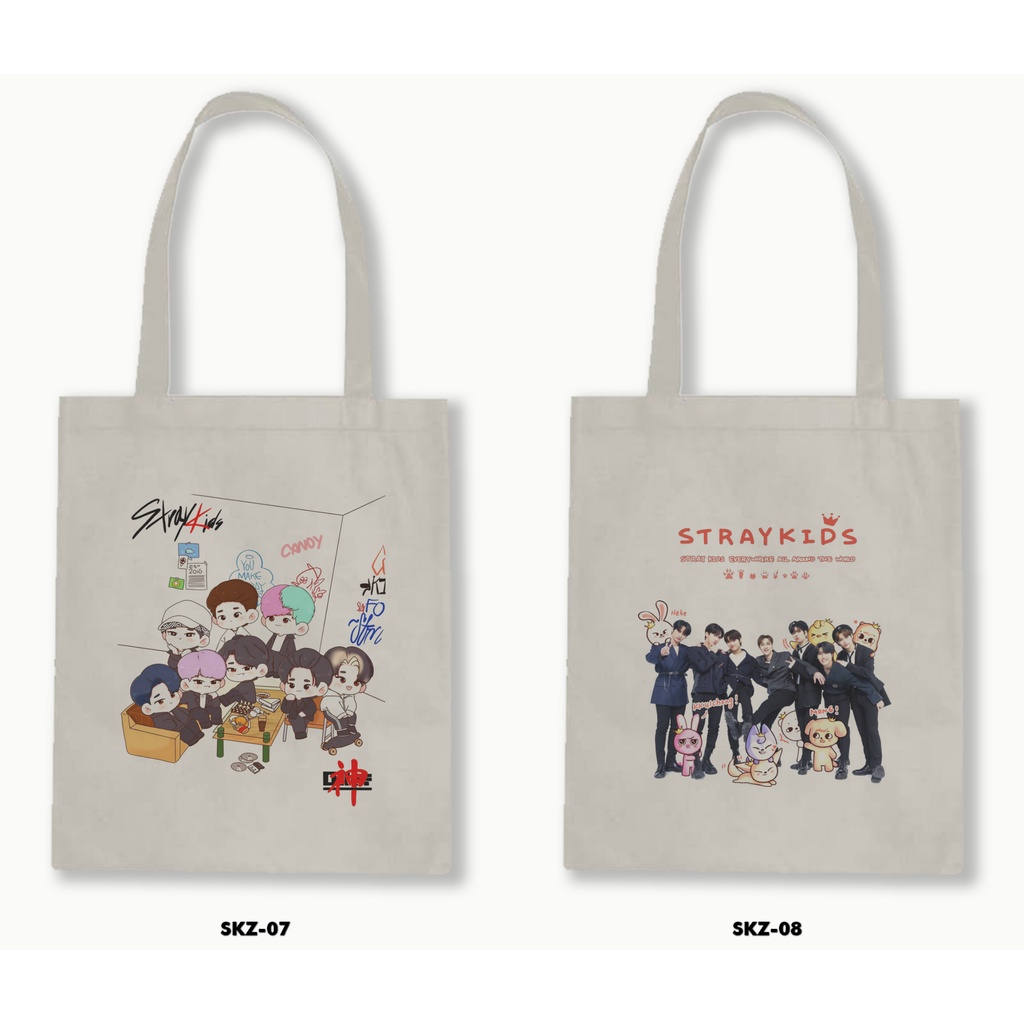 TOTE BAG BLACU - STRAY KIDS