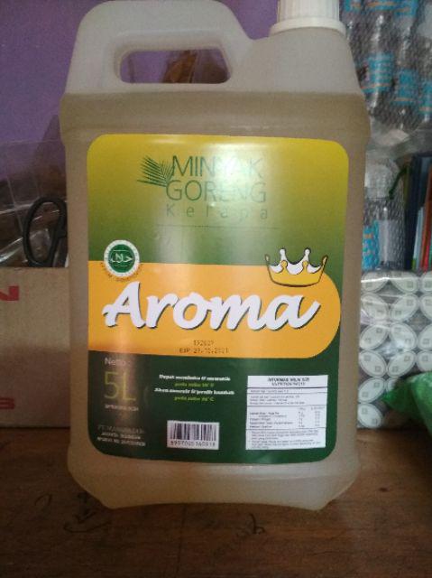 Minyak Kelapa Goreng Aroma 5 Liter Aroma Minyak Kelapa 5l