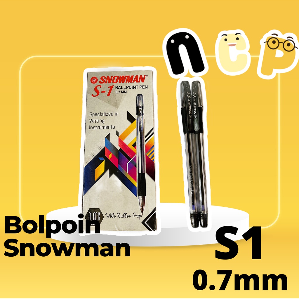 

Bolpen Pulpen Pen Snowman S1