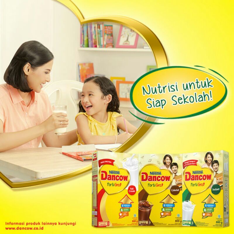 

Dancow Fortigro coklat 800 g x 2 pcs