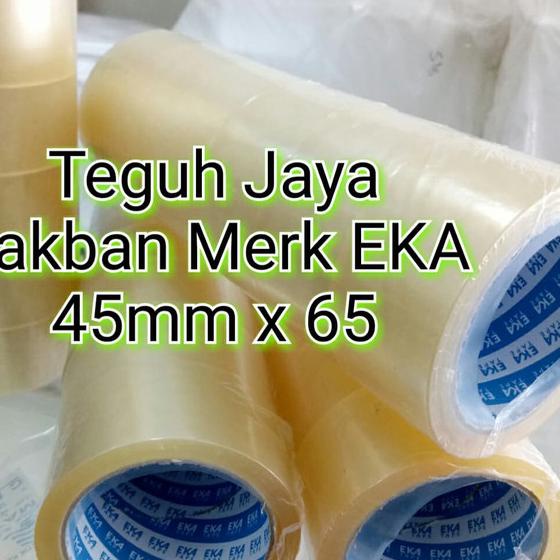 

♀ Lakban Isolasi Selotip OPP Merk EKA 45 mm x 72 - Cokelat Ω