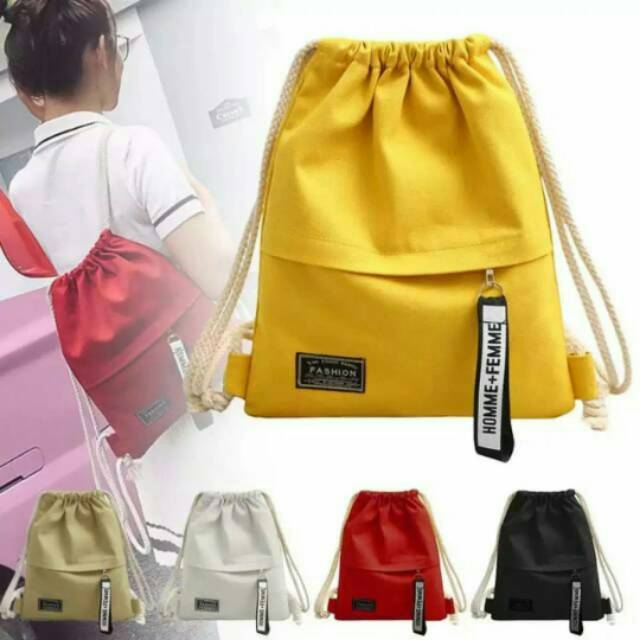 Promo Shopee 2.2_NEW STRINGBAG KPOP/EXO/BTS/SEVENTEEN/ Bisa bayar di tempat COD_Rully68shop