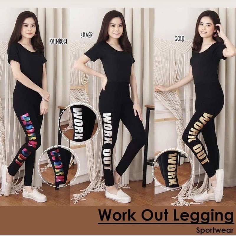 Legging Workout Legging Sport Fit to S-XXL