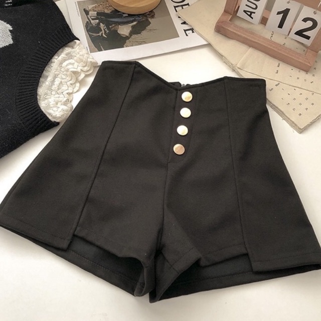 (S-XXL) HIGHWAIST BOBA PANTS KOREAN CELANA WANITA SIMPLE HW.