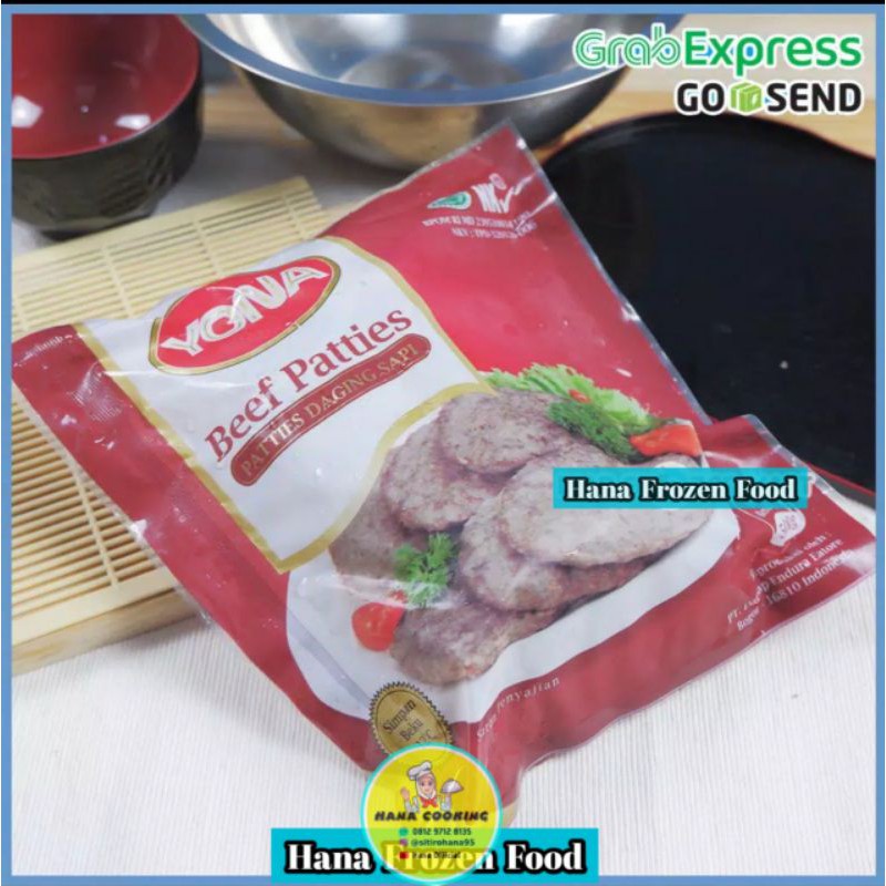 

DAGING SAPI YONA BEEF PATTIES 500 GRAM