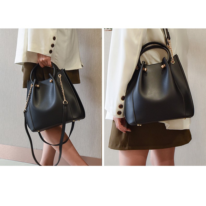 TAS WANITA BAHU FASHION IMPORT SHOULDER BAG IMPORT CINA TAS WANITA CEWEK TERBARU ELEGAN ADA KANTONG