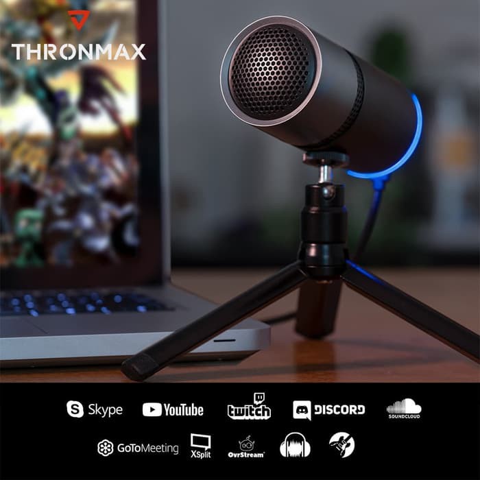 Thronmax Pulse M8 USB Mic Stream Streaming Youtube Live Microphone