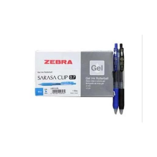 

Pulpen pen sarasa zebra clip gell 0.7 - Hitam ---Terbaru---