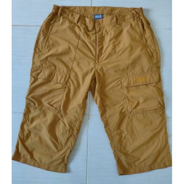 Celana 3/4 Cargo Jack Wolfskin Original