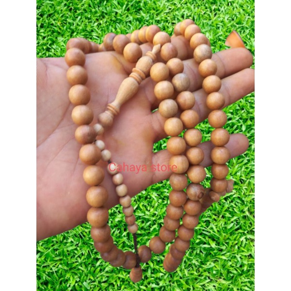 Tasbih cendana wangi 10mm tasbih kayu cendana asli tasbih cendana asli