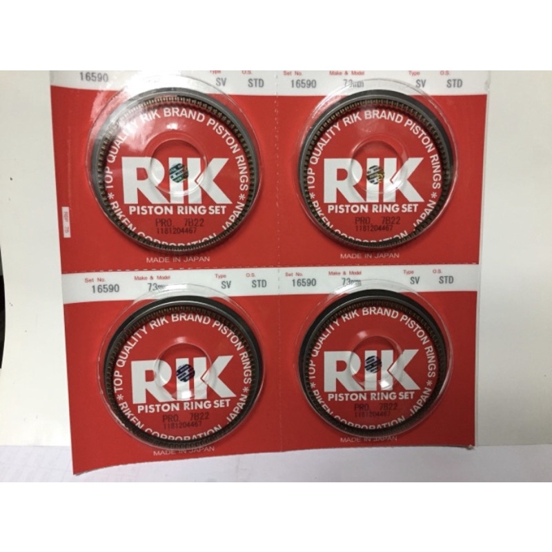 Ring Piston Seher Honda Crv Gen 2 K20 2002-2006