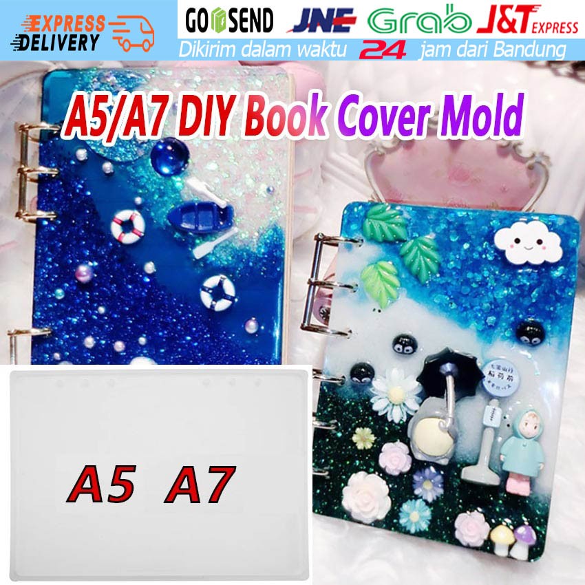 

Cetakan Resin Bentuk Notebook / Catatan Bahan Silikon Ukuran A5 / A6 / A5