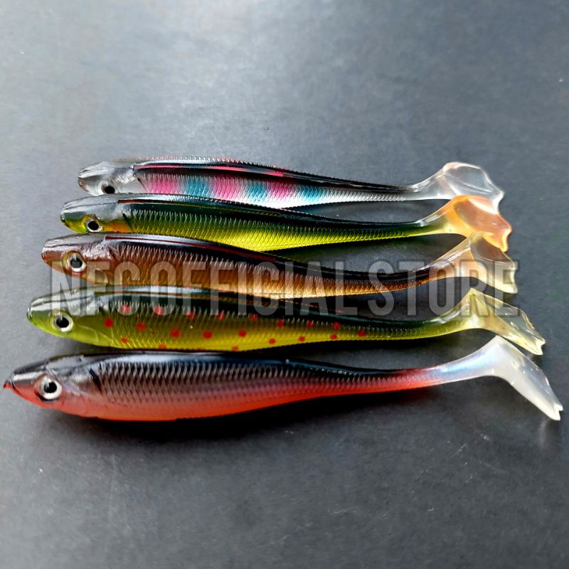 Soft lure 9cm 7gr Plus Wormhook &amp; 9cm 5gr Tanpa Wormhook BEST KILLER ACTION