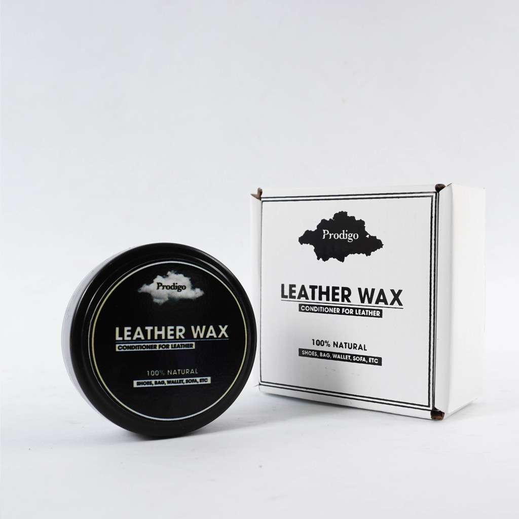 Prodigo - Shoe cleaner Care Pembersih 100ml dan Pengharum Sepatu 60ml-leather wax 100gr