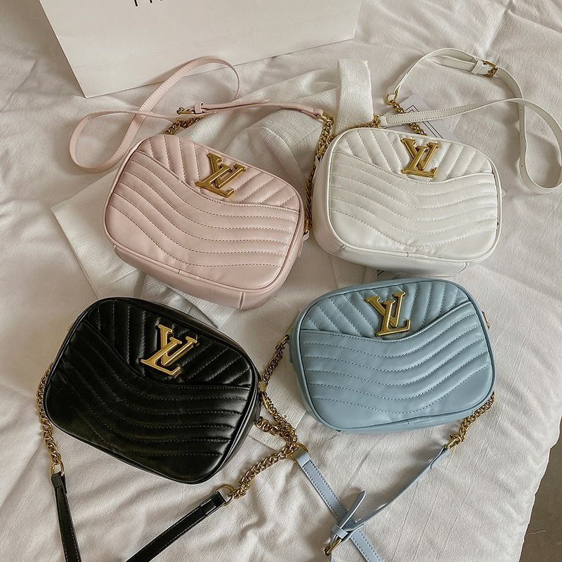 Ols7207 Tas Selempang Wanita Lv Import Terbaru Tali Rantai Premium Fashion Kekinian
