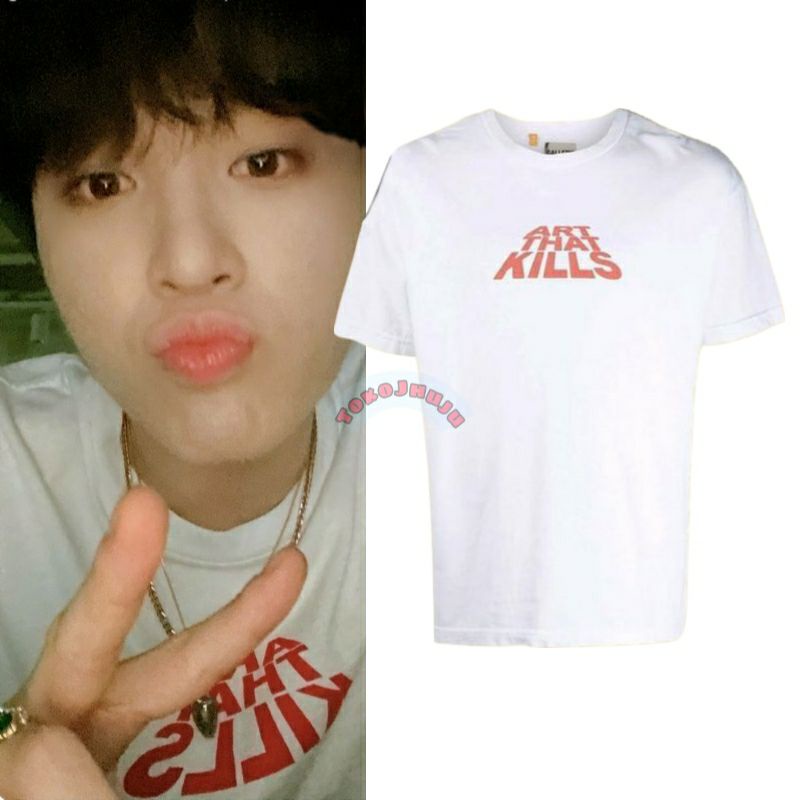 Baju Kaos Treasure Junghwan style ART THAT KILLS