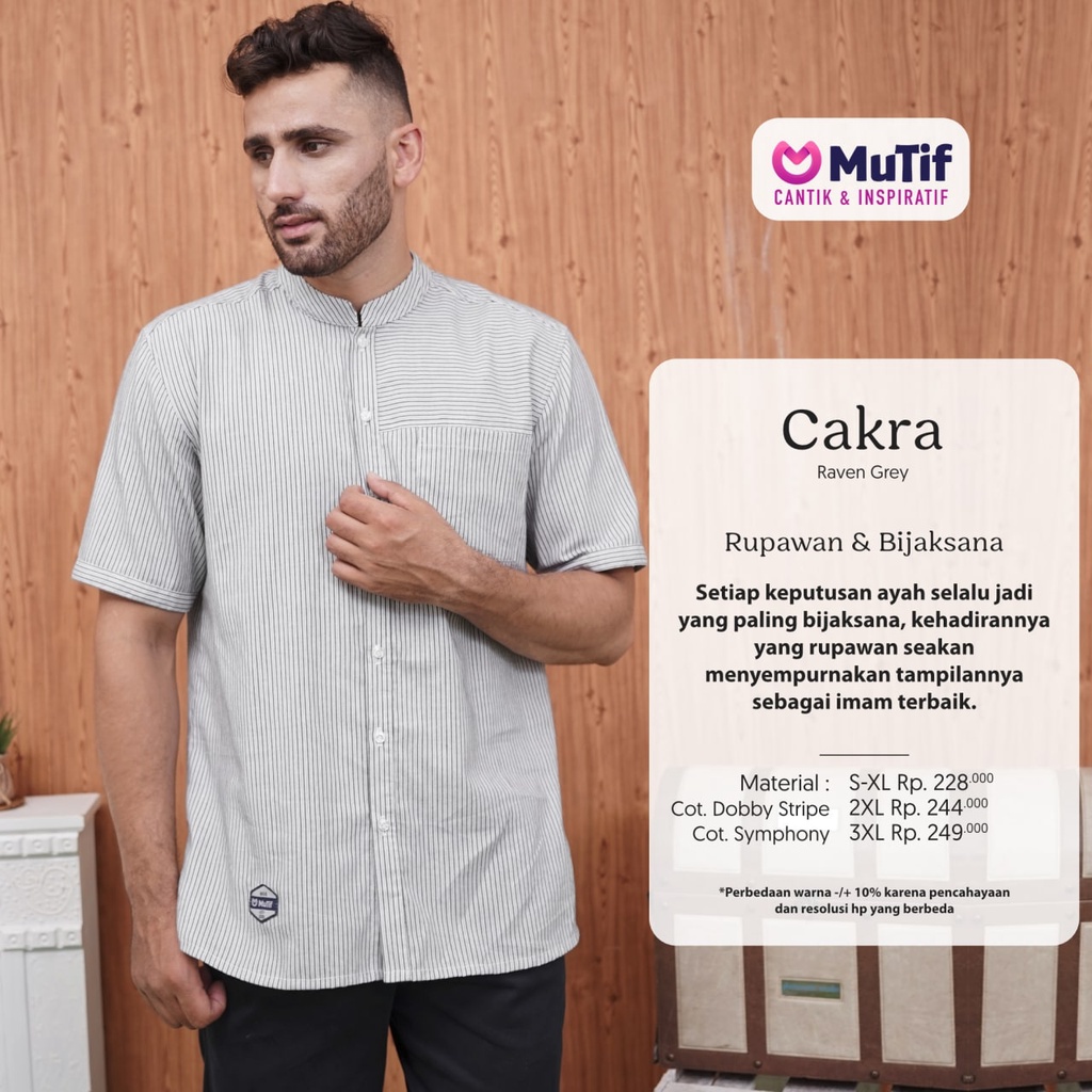 Mutif Koko Ayah Atasan Pria Cakra