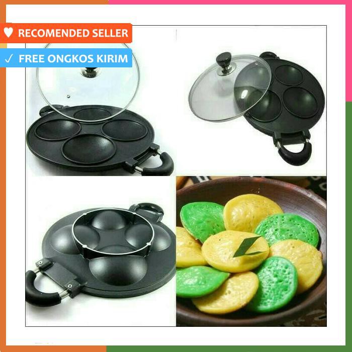 CETAKAN KUE SERABI 4 LUBANG HAPPY CALL