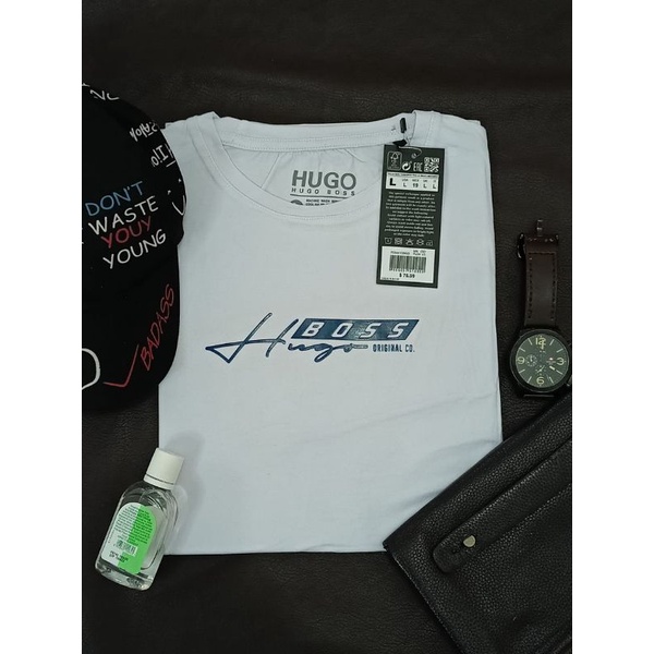 T-shirt Hugo boss ORG /kaos pria / kaos cowok / kaos murah / pakaian pria / pakaian cowok / baju pri