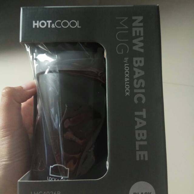 Lock n Lock Table Mug Hot &amp; Cool 500ml LHC4026