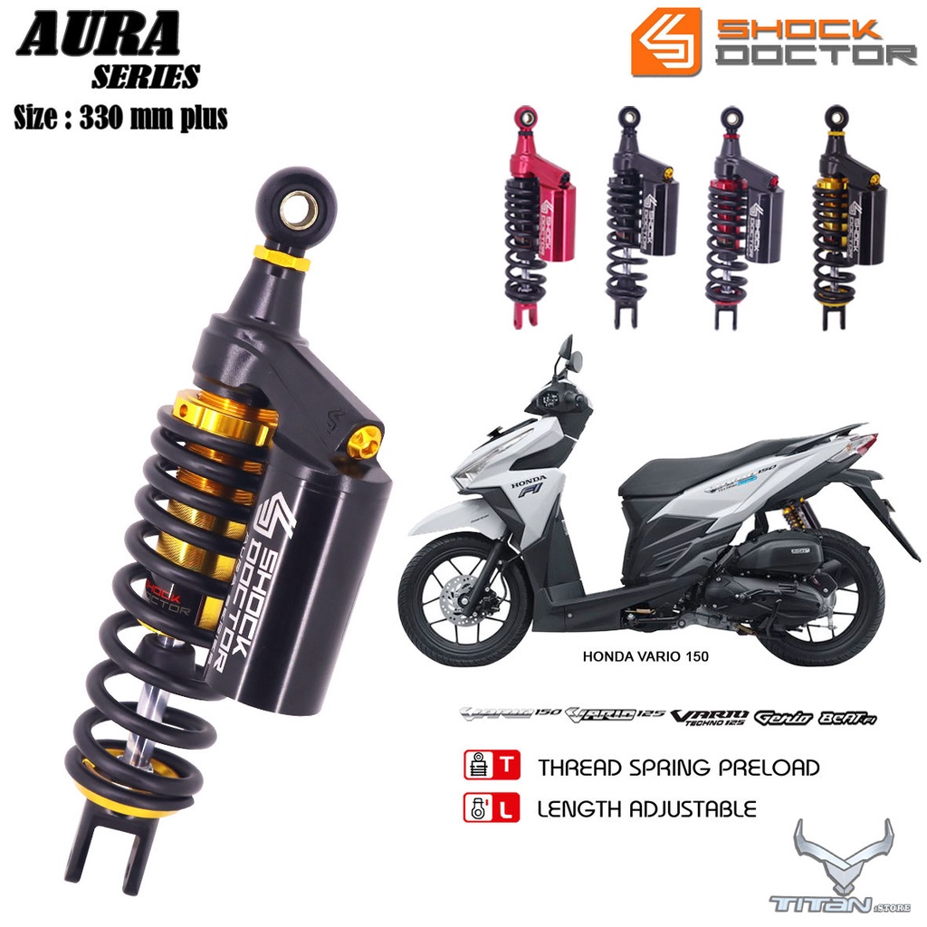Shockbreaker Tabung Honda Vario 150/Vario 125/Vario110 Universal - SHOCK DOCTOR