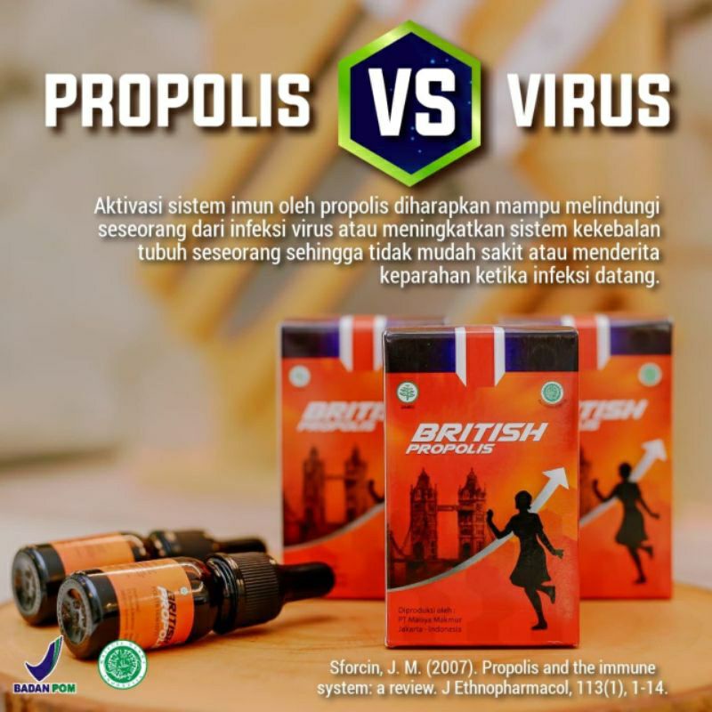 BRITISH PROPOLIS ORI 100%