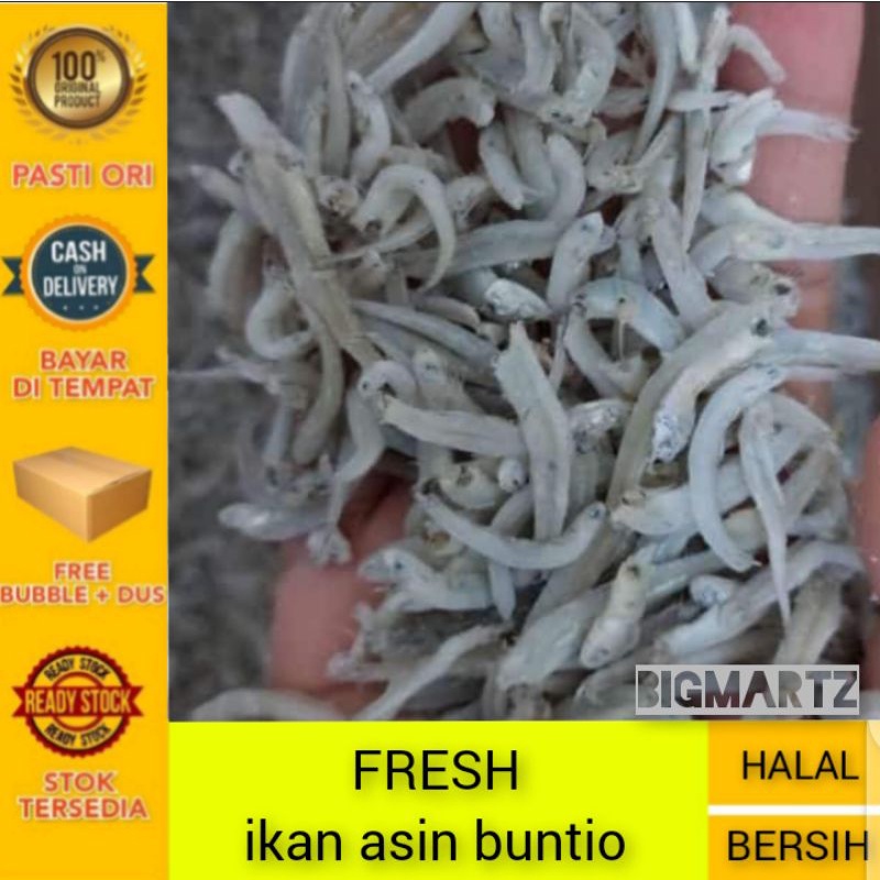 

Ikan asin teri buntio super fresh