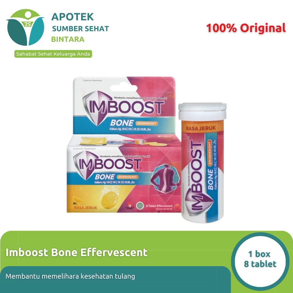 Imboost Bone Effervescent Vitamin Tulang