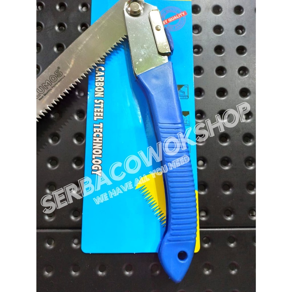 Lumos Gergaji Dahan Lipat - Gergaji Kayu Folding Saw Portable Termurah Berkualitas