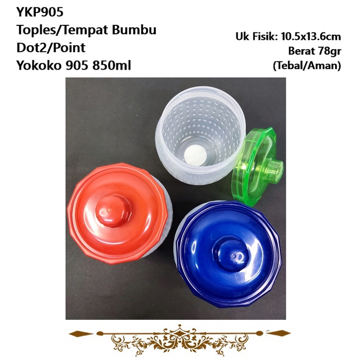 Toples Mini/Tempat Bumbu Yokoko YKP905