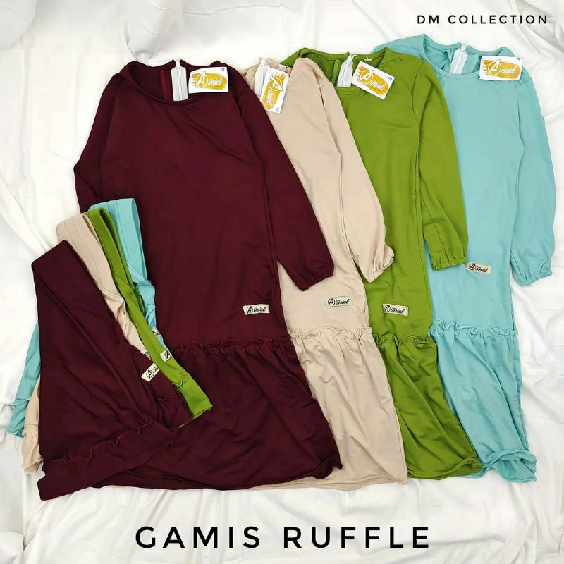 Gamis Ruffle