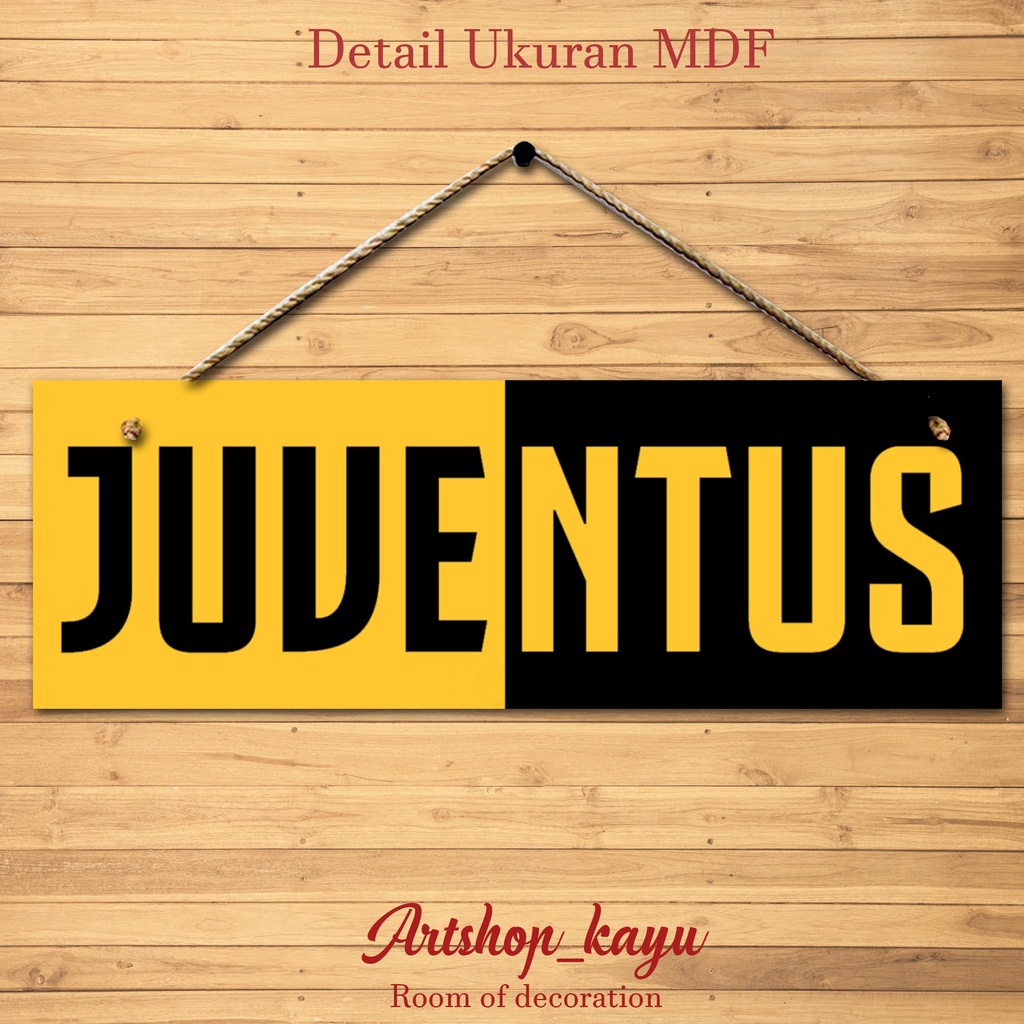 POSTER Hiasan DINDING pintu pajangan pintu shabby walldecor poster kayu. pajangan rumah dekorasi JUVENTUS