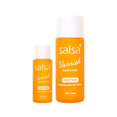 [BPOM] Salsa Varnish Nail Polish Remover 40 - 80 - 100 ML (Aseton Penghapus Kutek cat kuku)