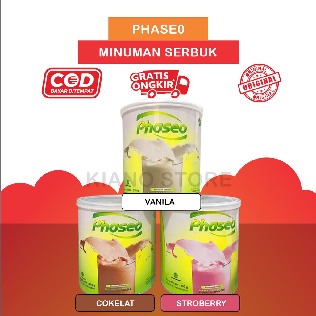 

Phaseo Slim ( Susu Untuk Diet ) - Susu Diet Isi 250gram - Kemasan Terbaru