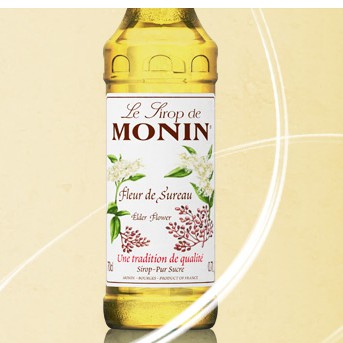 

MONIN ELDER FLOWER FLEUR DE SUREAU SYRUP 70CL