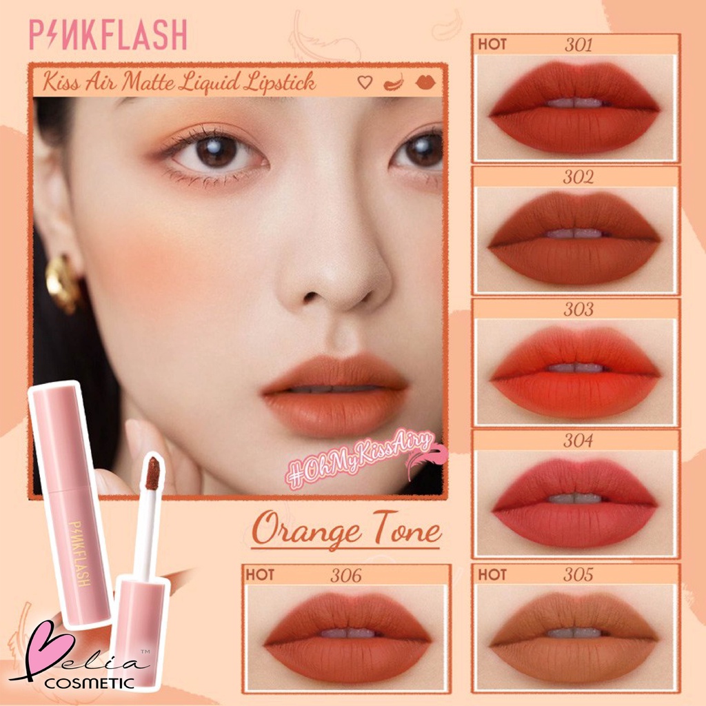 ❤ BELIA ❤ PINKFLASH Lip &amp; Cheek Duo Matte Tint | Pink Flash (✔BPOM) PF-M01