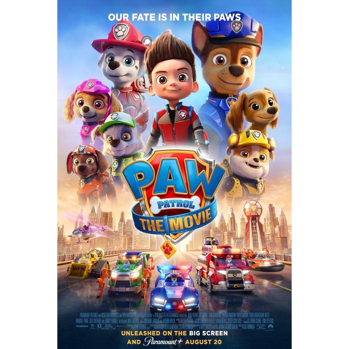 Ristseller Dvd Movie Paw Patrol : The Movie (2021)