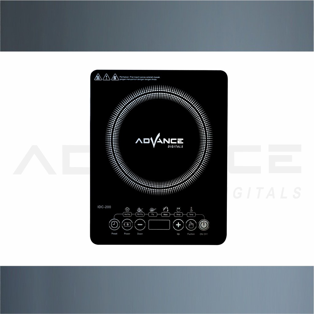 Advance Induction Cooker IDC200 Kompor Induksi Touchscreen IDC-200PRO