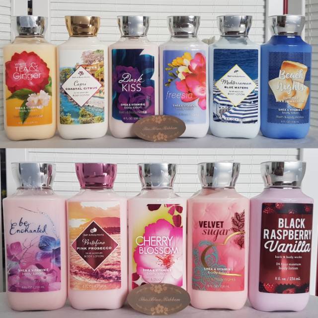 BATH AND BODY WORKS SHEA BUTTER + VITAMIN E BODY LOTION