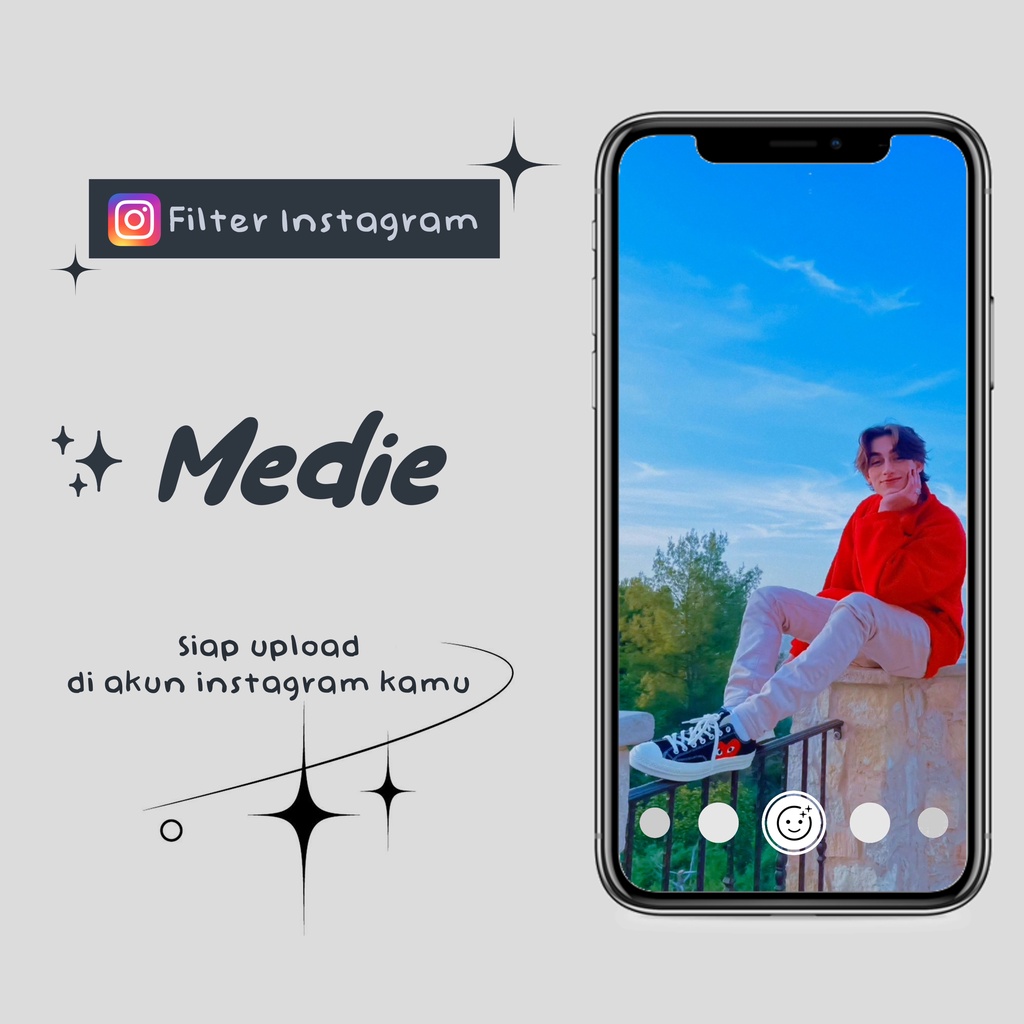 FILTER INSTAGRAM - MEDIE ( by @username kamu &amp; Nama Filter Bisa Diubah)