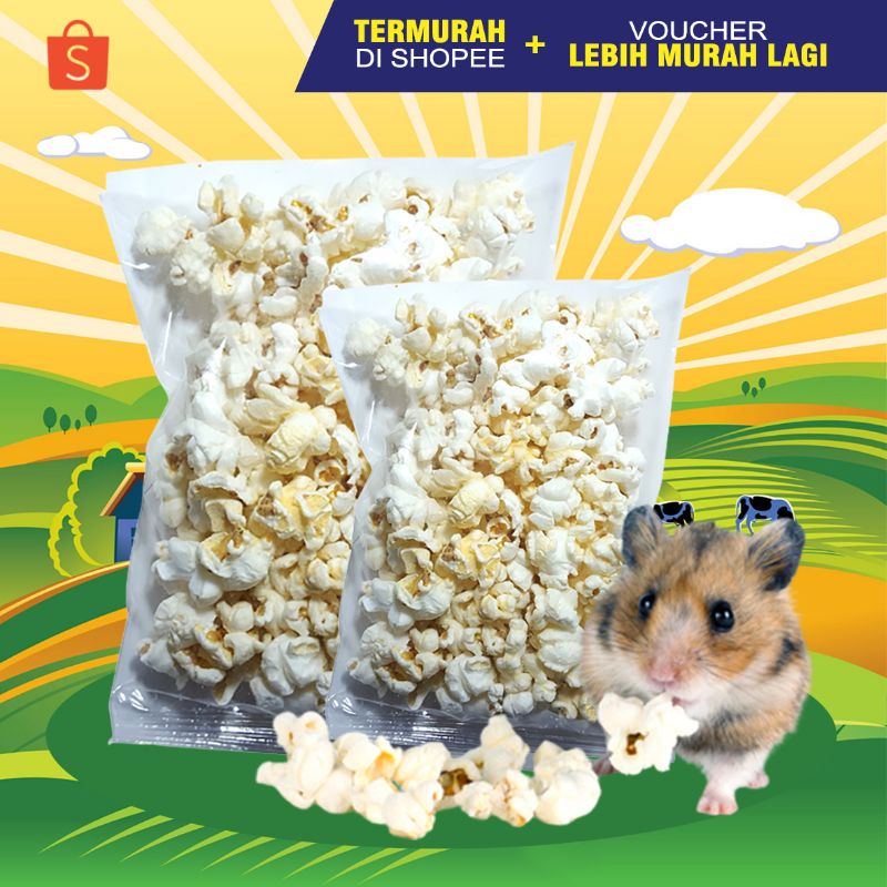 POPCORN - Popcorn Hamster Snack Hamster Camilan Hamster Treat Hamster Jagung Hamster Mainan Hamster