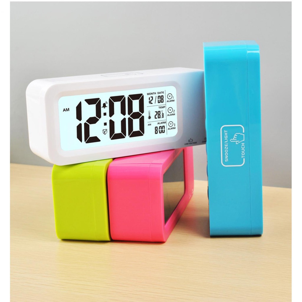 Jam Meja / Smart Timepiece Backlight Alarm Clock - JP9908